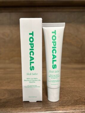 Topicals Slick Salve Mint Lip Balm Gloss Sephora Clean Beauty NEW - Mint